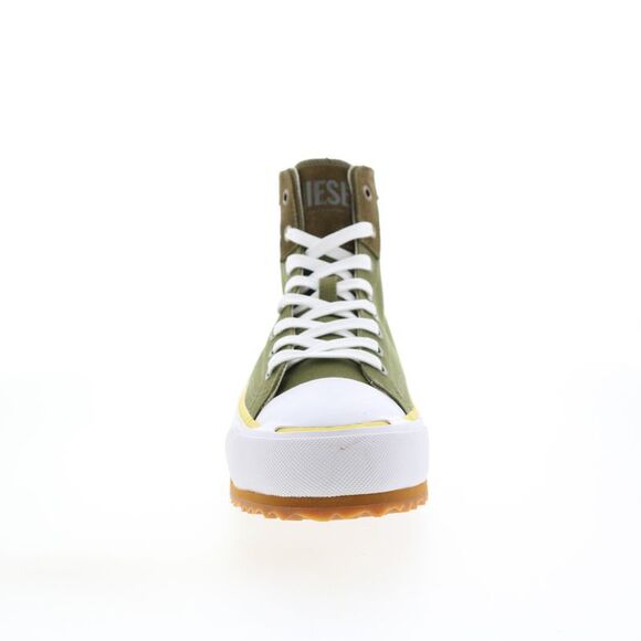 Diesel Mens S-Principia Mid Green Shoes (NWT) - Picture 3 of 7